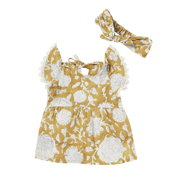 Tupia Honey Amicia Doll Dress - Bonheur du Jour Paris