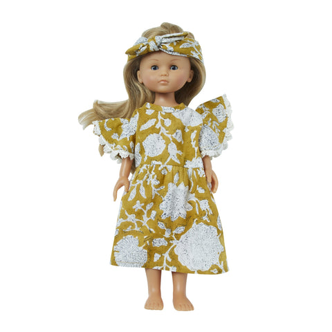 Tupia Honey Amicia Doll Dress - Bonheur du Jour Paris