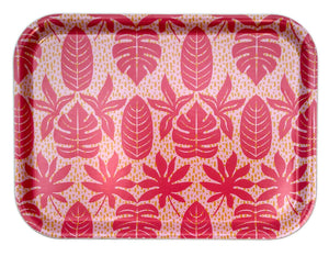 Pink Palms Small Rectangular Tray - Gabrielle Good