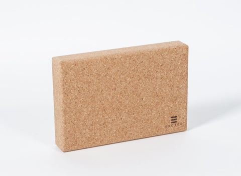 Cork Yoga Block - Ekotex Yoga