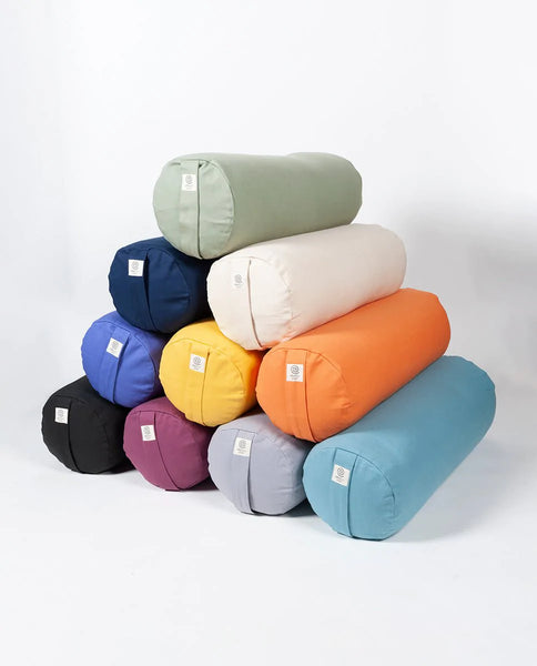 Organic Cotton Spelt Bolster - Ekotex Yoga