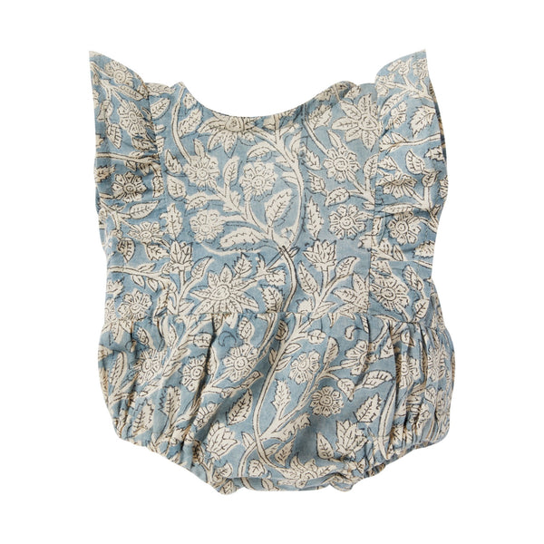 Goa Blue Green Elea Doll Romper - Bonheur du Jour Paris