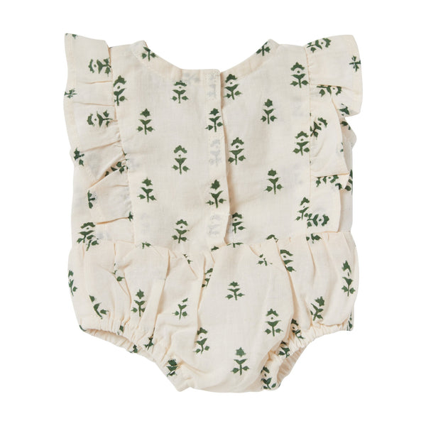 Khaki Dew Elea Doll Romper - Bonheur du Jour Paris