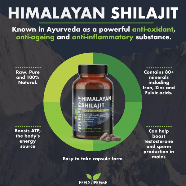 Himalayan Shilajit Capsules - Feel Supreme