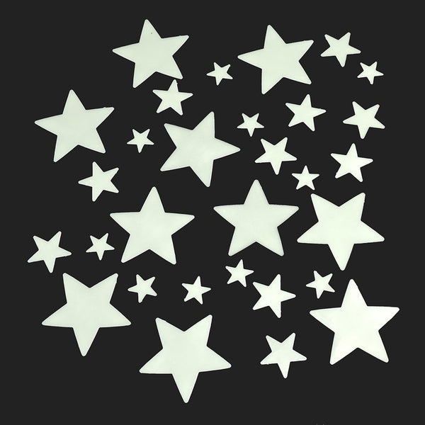 Box of 30 Glow In The Dark Stars - Rex London