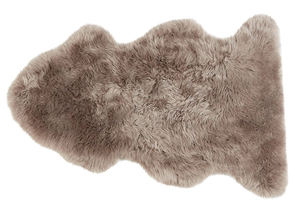 Taupe Ethically Crafted Sheepskin Rug - Surrey Style