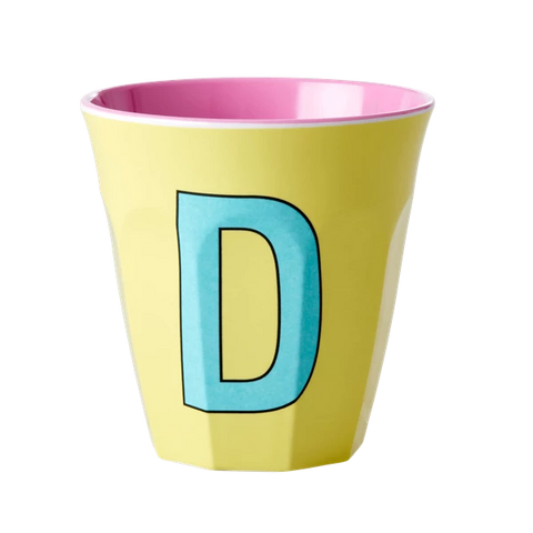 D Soft Yellow Melamine Cup - Rice DK