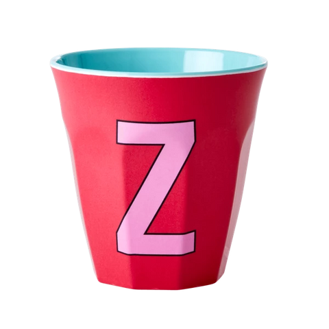 'Z' Red Melamine Cup - Rice DK