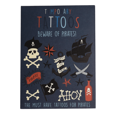 Beware of the Pirates Temporary Tattoos - Rex London